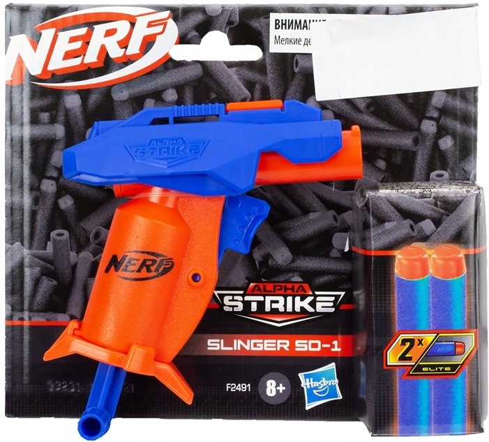 

Nerf Pistolet Alpha Strike Slinger SD-1 2 strzałki