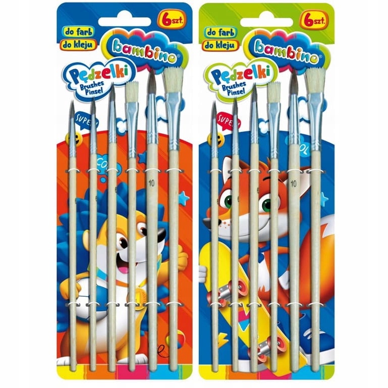 

Pędzelki 6 Standard Bambino 1697