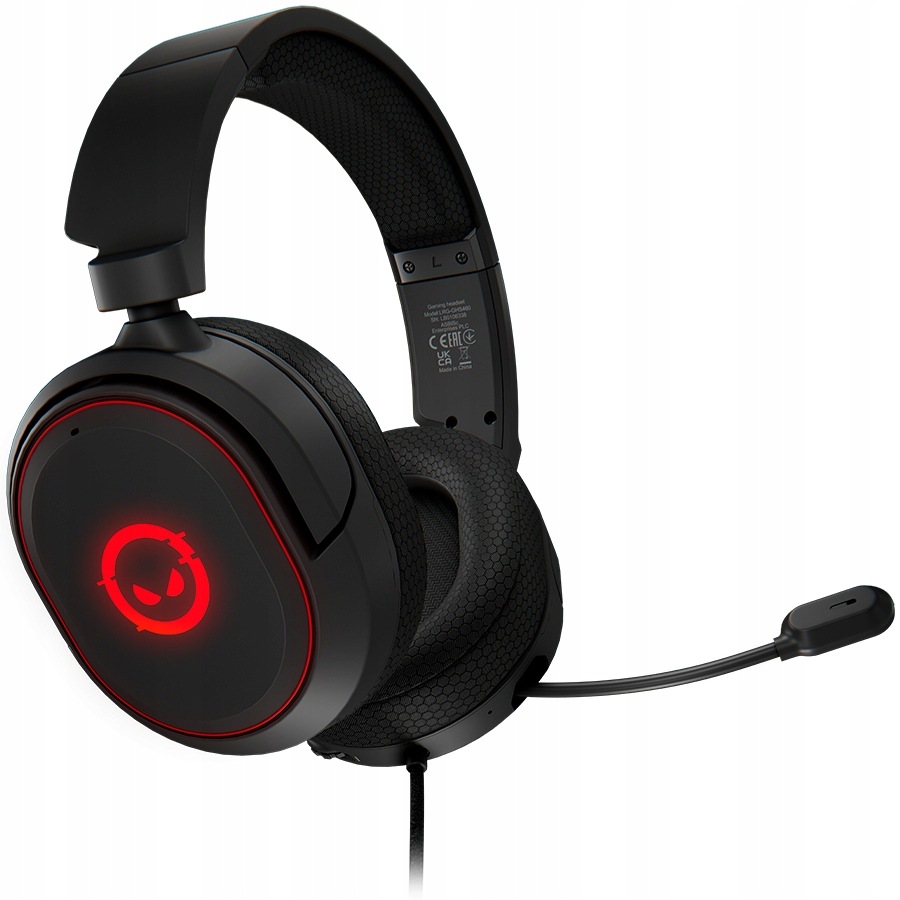 Lorgar Herné Slúchadlá Headset Káblové Pre Pc Playstation Xbox Stereo