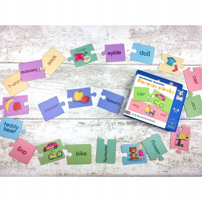 Kapitan Nauka Układanki malucha PIERWSZE SŁÓWKA 1+ EAN (GTIN) 5903792767081