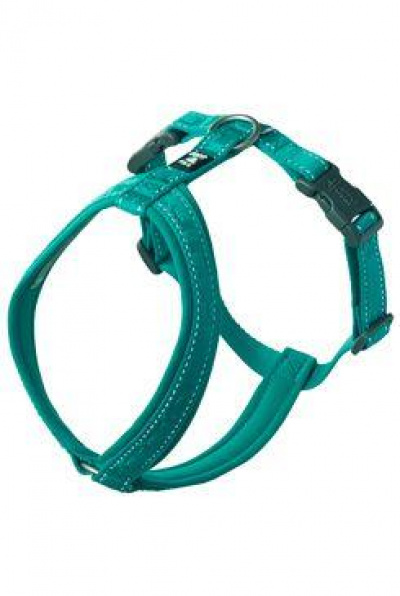 Levně Postroj Y Hurtta Casual Eco paví zeleň 35-45cm