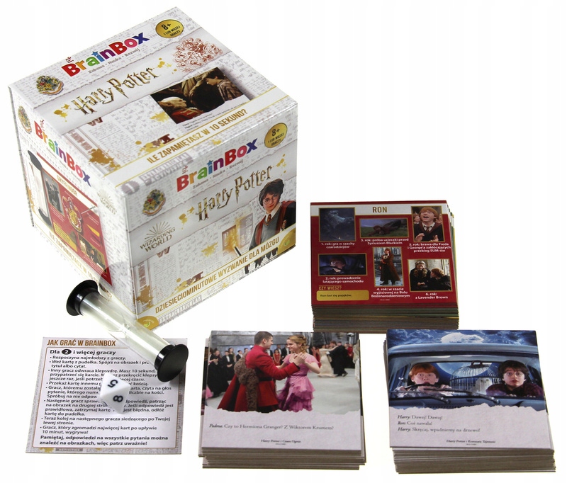 Dziecięca Edukacyjna Gra Planszowa Dla 11 Latka BrainBox Harry Potter Rebel