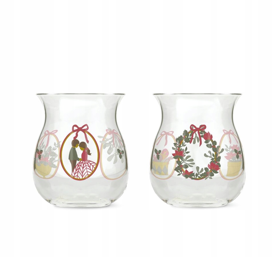 Holmegaard Christmas Vánoční svícen Tealight 2 Ks Edice 2025