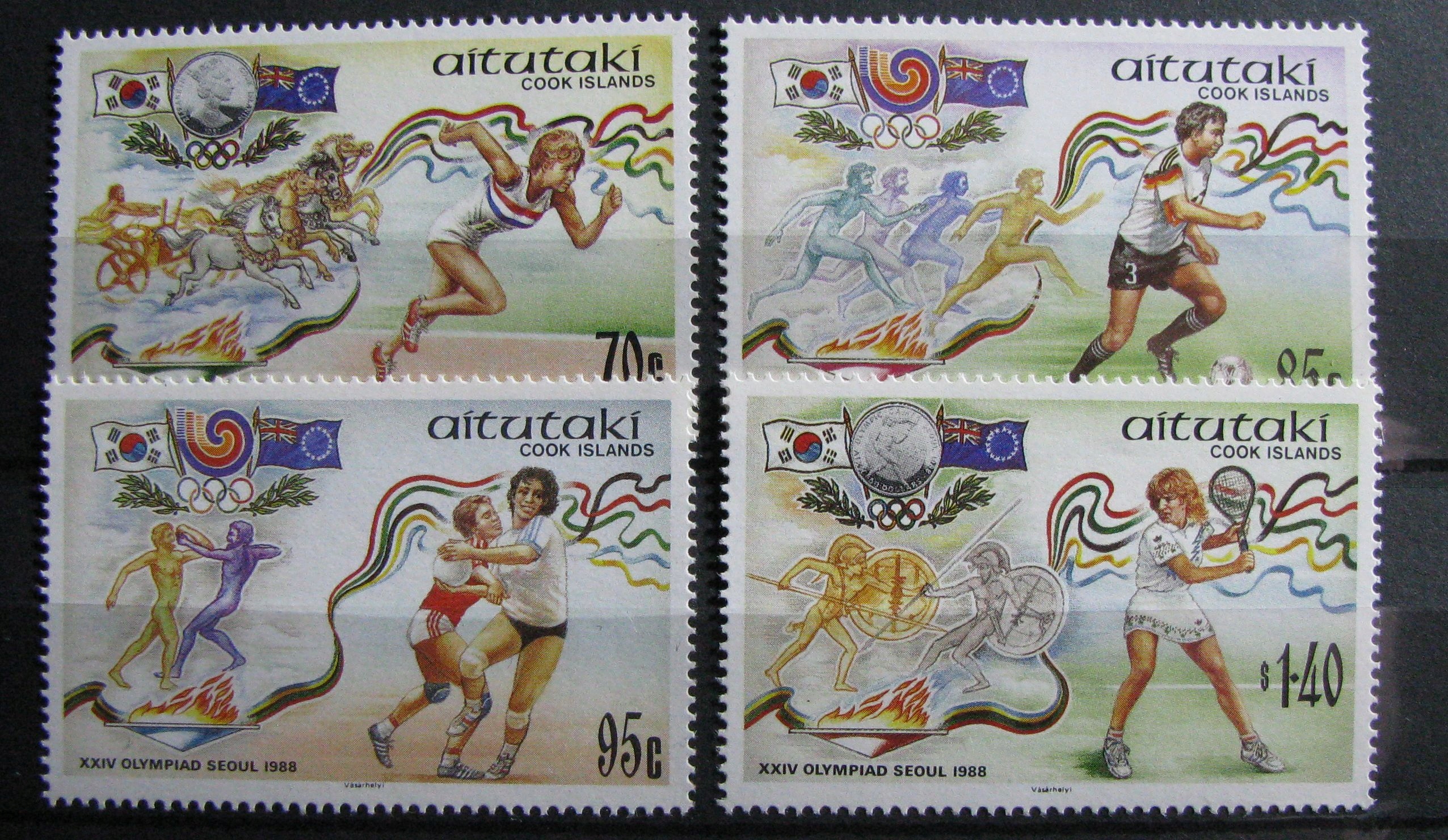 AITUTAKI - Mi 632-635 **