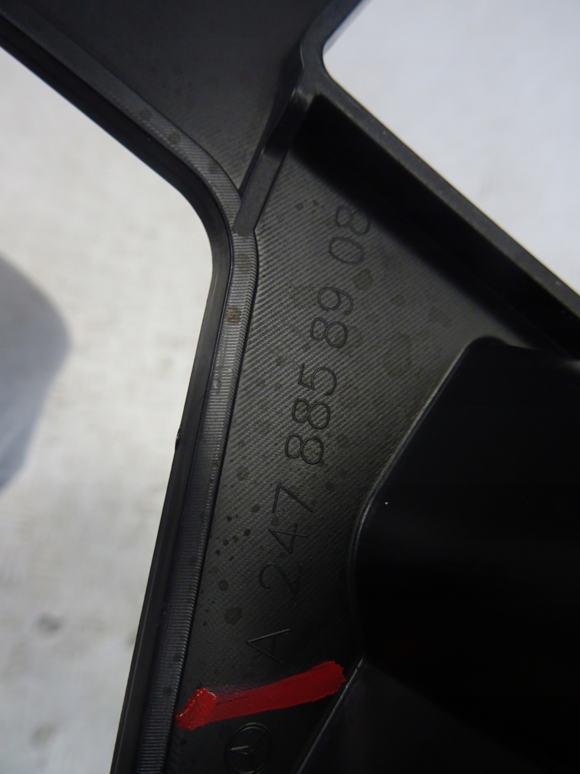 bumper bracket front front right MERCEDES GLA 250E LIFT A2478858908