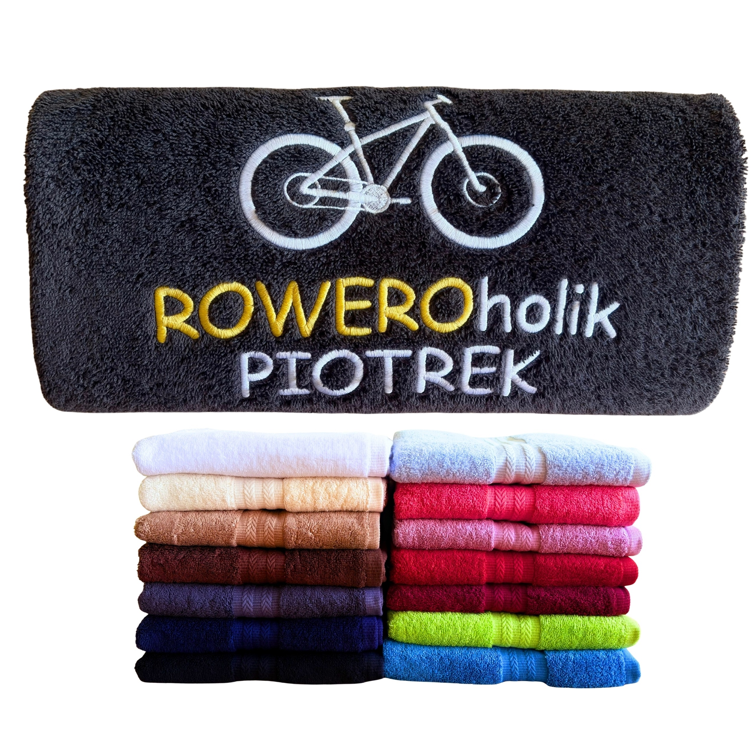 Dárek Pro Cyklistu S Kolem Kolo Narozeniny Vánoce Velký Ručník