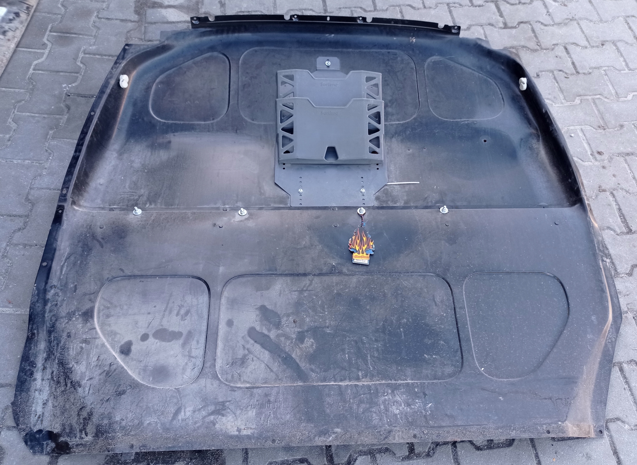 VW T5 TRANSPORTER ŚCIANA GRODZIOWA