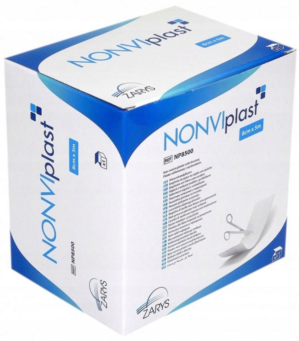 ELASTYCZNY PLASTER WŁÓKNINOWY Z OPATRUNKIEM 5 metr Kod producenta ZARYS-NP8500