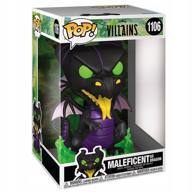 Figurka Pop! Disney Villains Maleficent v podobě draka 25 cm