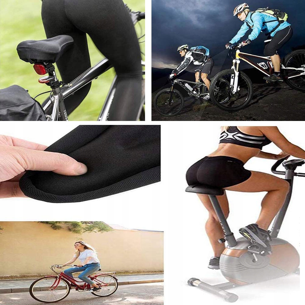 ŻELOWA NAKŁADKA AMORTYZUJĄCA POKROWIEC NA SIODEŁKO ROWEROWE ŻELOWE Marka inna