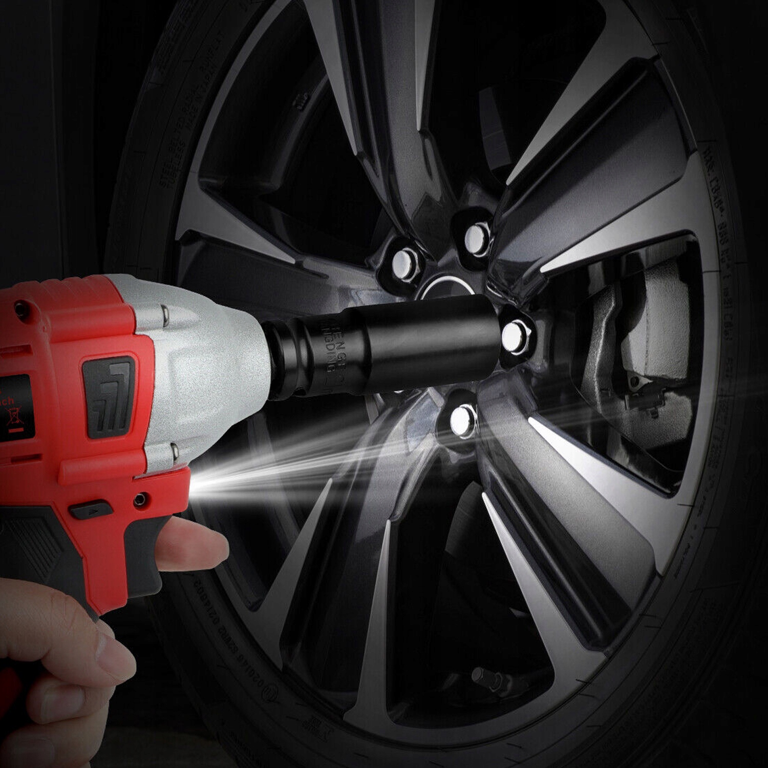 KLUCZ UDAROWY BEZPRZEWODOWY BEZSZCZOTKOWY 3200RPM 2 AKUMULATORY 5,5AH 650NM Kod producenta Cordless Impact Wrench +6TL0266EU