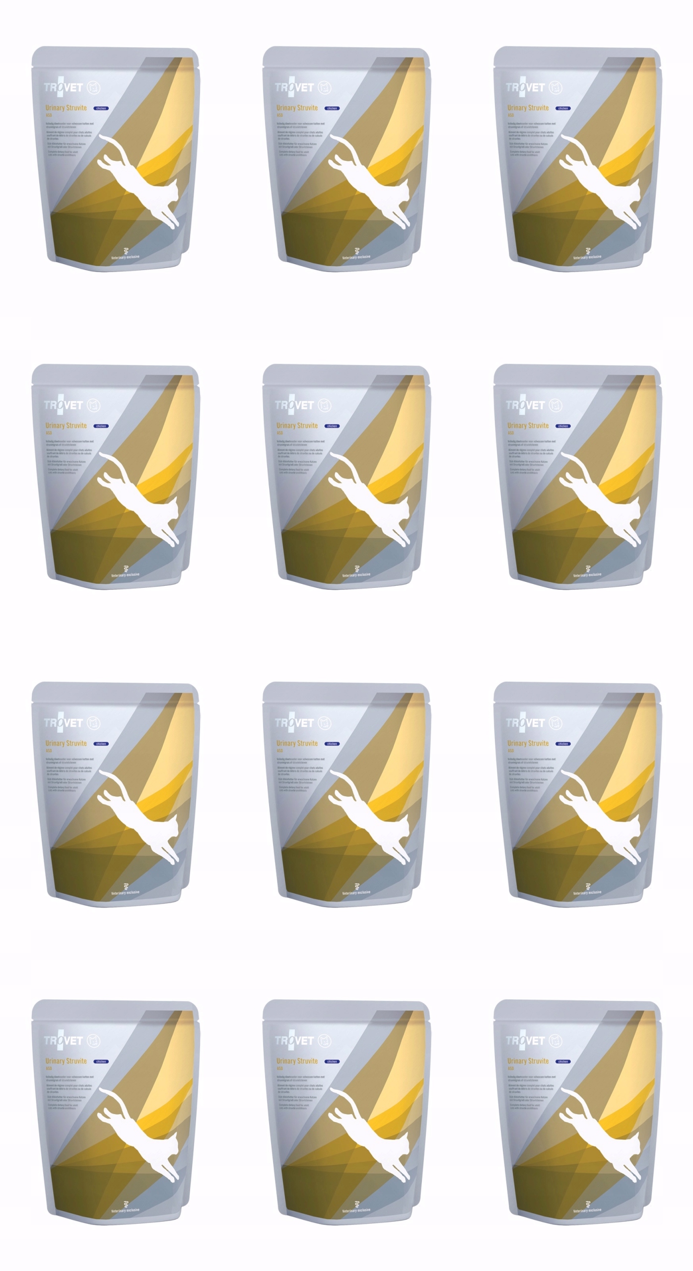 Levně Trovet Cat Asd Urinary Struvite Chicken 12x85g močový systém pro kočky