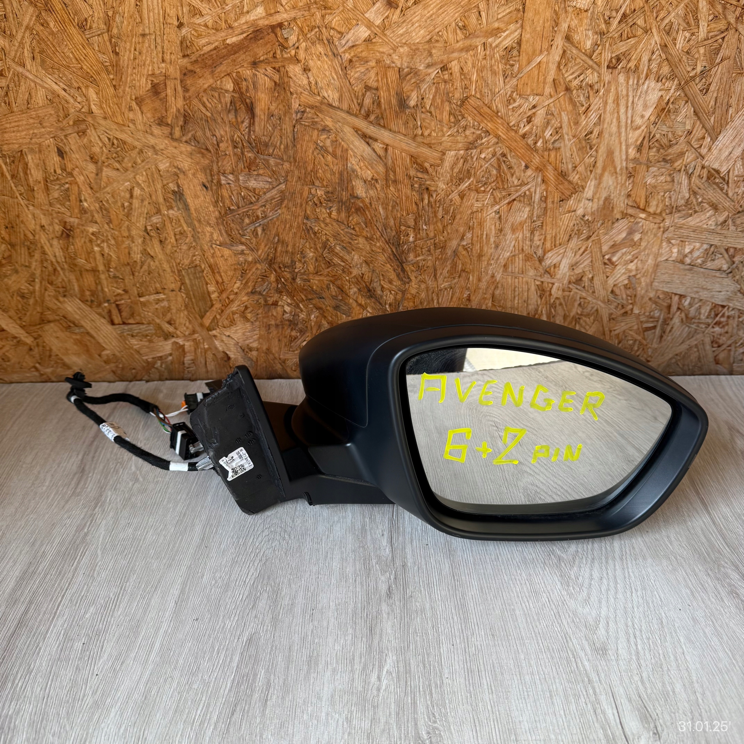 mirror right JEEP AVENGER 2024 ROK 8 PIN (6+2)