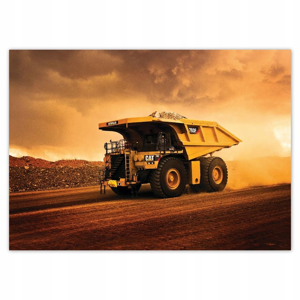 

Naklejki 70x50 Pan Maniek i ciężarówka