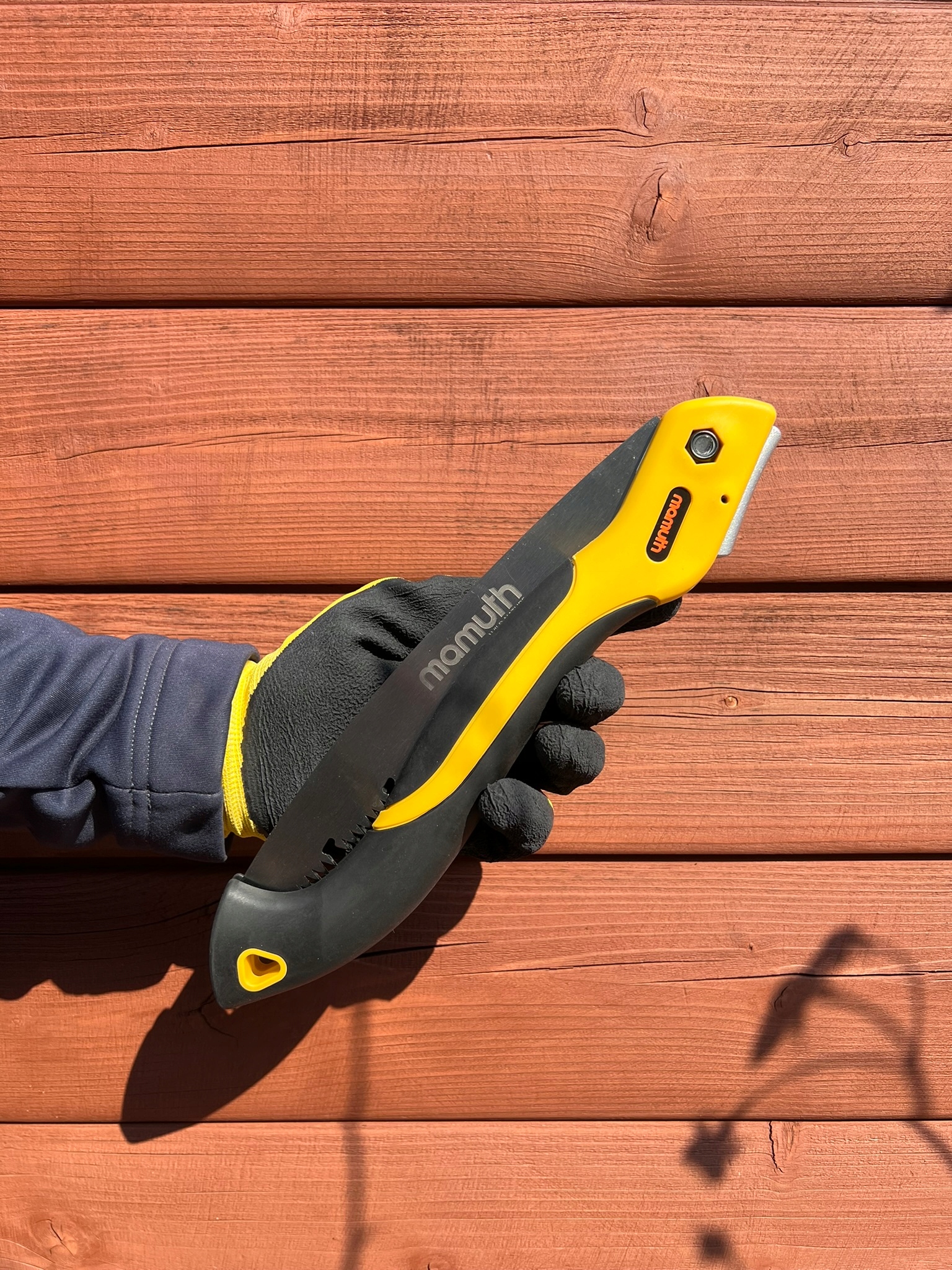 PIŁA OGRODNICZA RĘCZNA SKŁADANA DO CIĘCIA GAŁĘZI DREWNA OSTRZE STAL 25cm Długość prowadnicy 25 cm