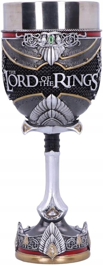 Nemesis Now Lord of the Rings Goblet Lotr Aragorn Pivní Sklenice Hrnek Kalich