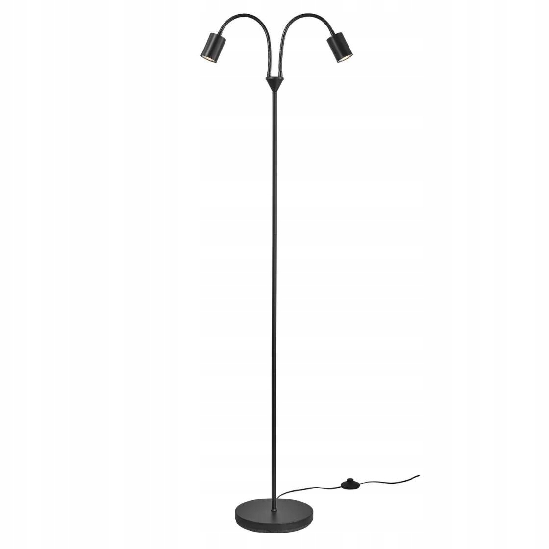 Podlahová lampa Nordlux Explore GU10 7 W čierna