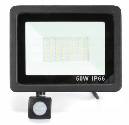 

Naświetlacz Lampa Halogen Led 50W Czujnik Ruchu