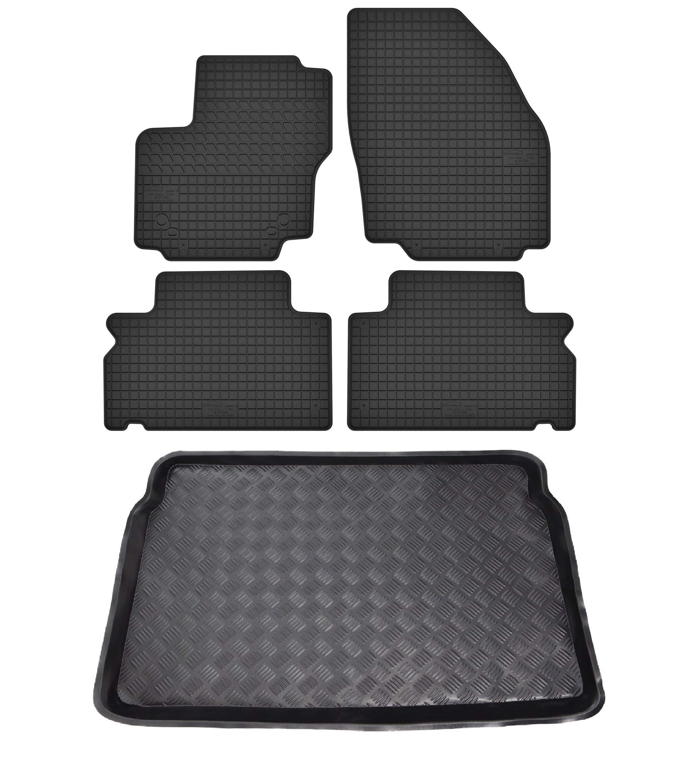 Koberce nosič pro: Ford Galaxy MK2 Van 2006-2015 minivan