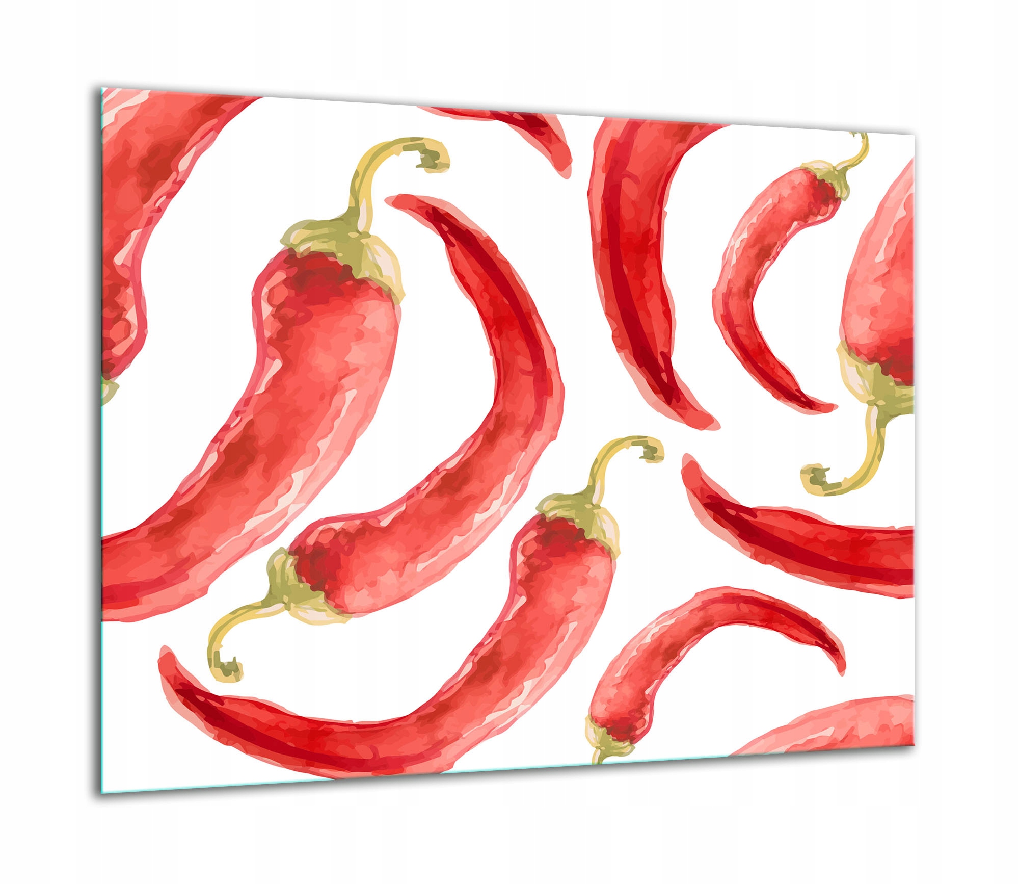 Skleněná Ochranná Deska Na Sporák 60x52 Paprika Kuchyně Indukce 7v1