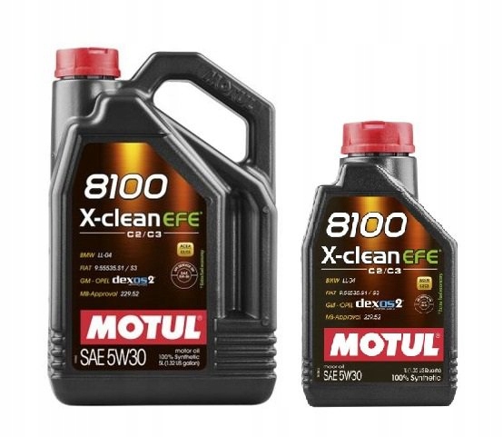 

Olej Motul 8100 X-clean Efe 5W30 6l