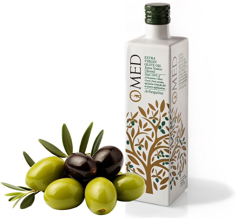 Olivový olej Omed ze Španělska 500 ml z odrůdy Arbequina Extra Vergine