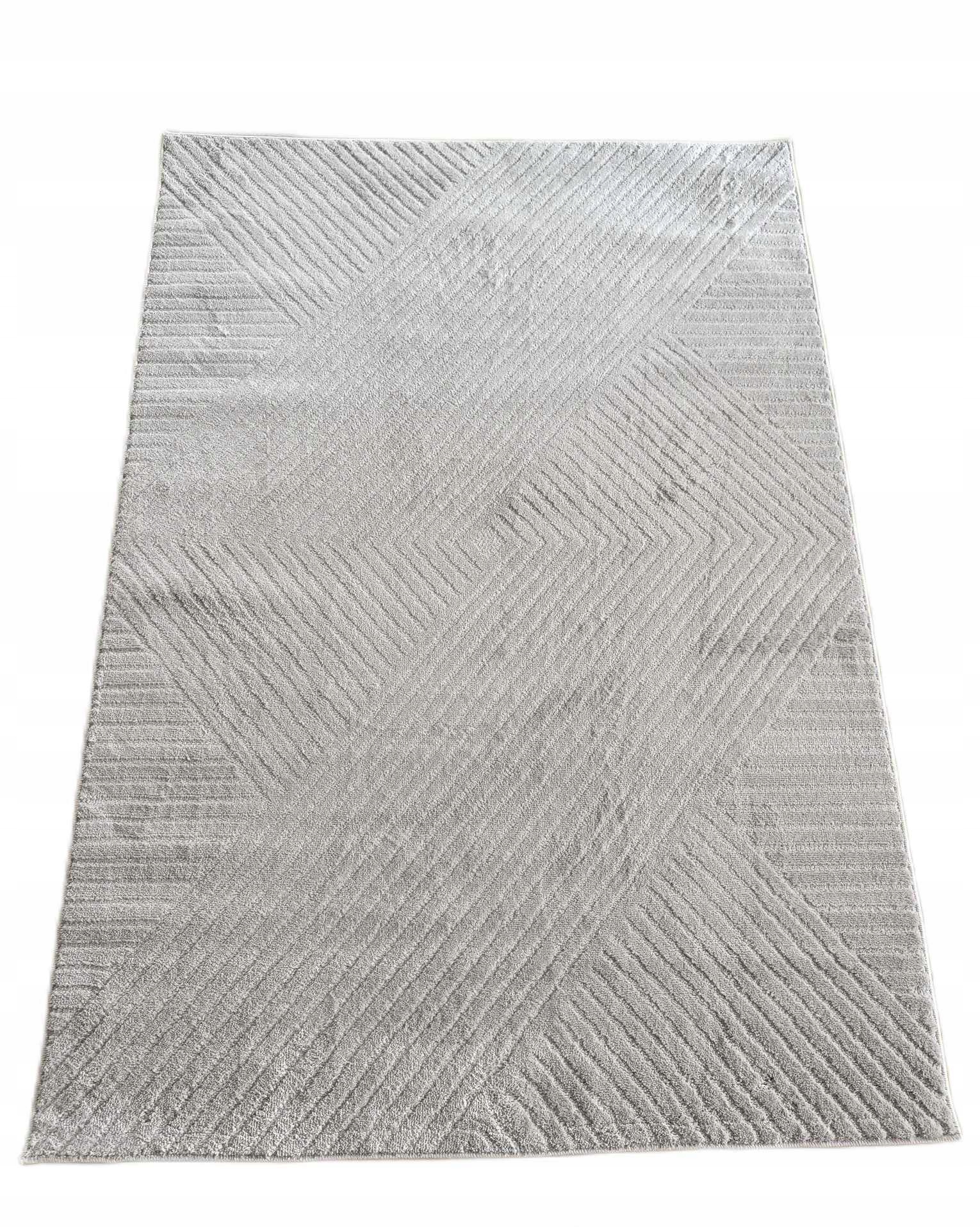 Koberec 80 x 150 cm s krátkým měkkým vlasem, béžová barva