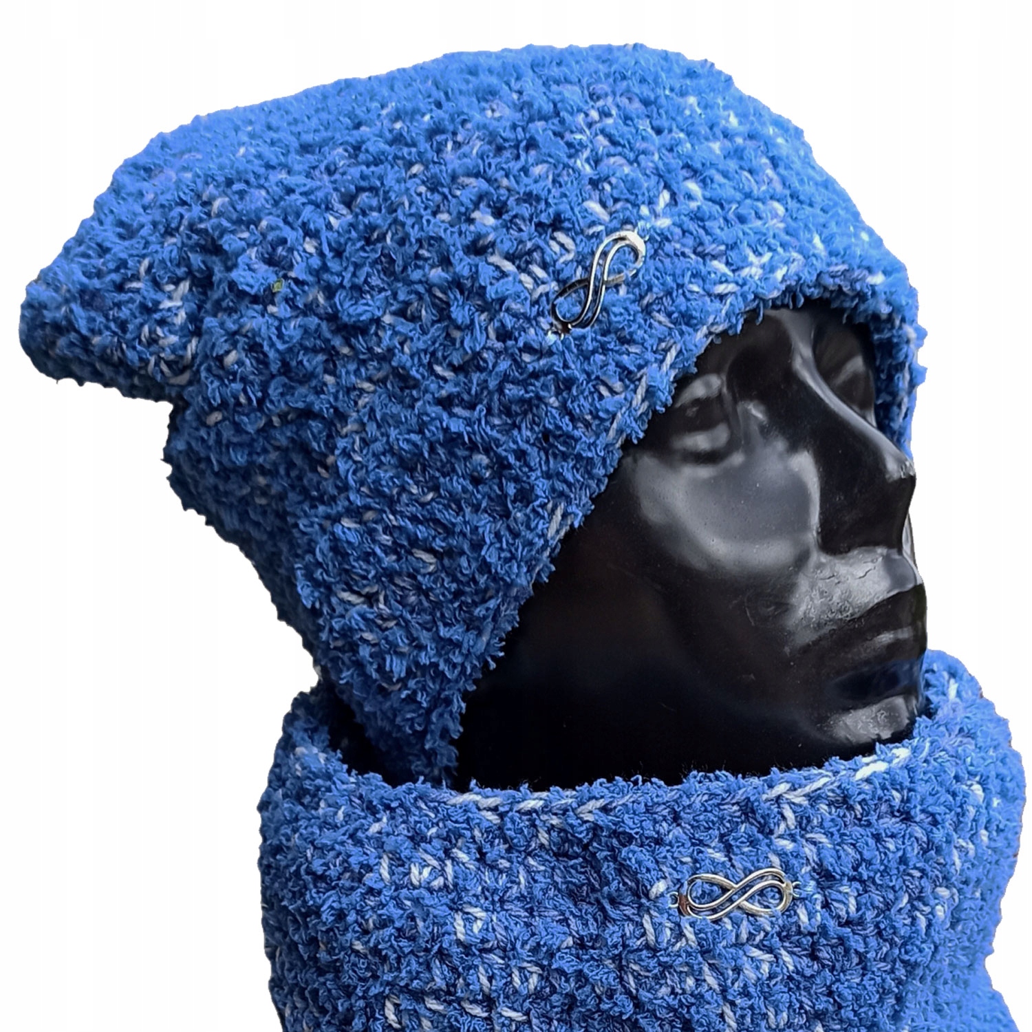 čepice Jeani Soft šmoulinka handmade R 55-57