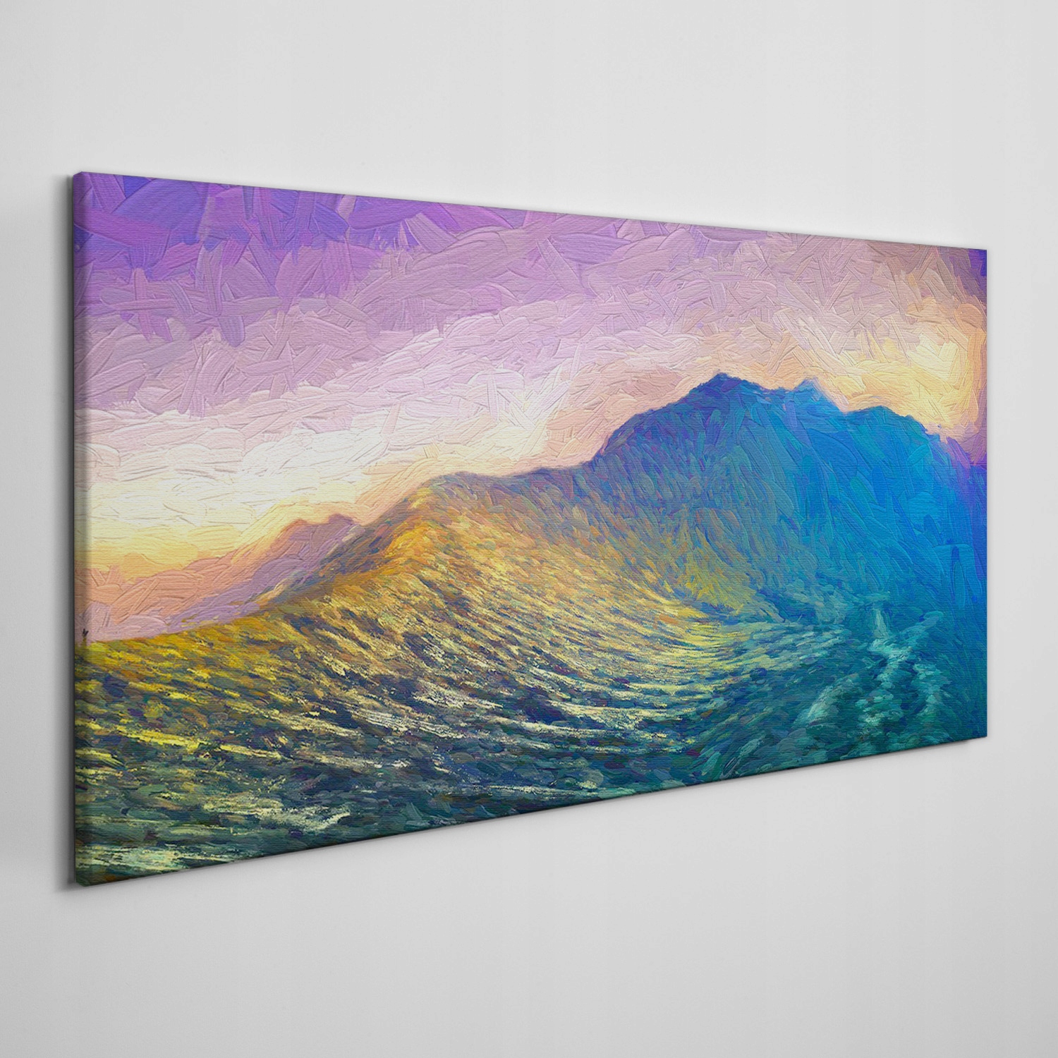 

Nowoczesny obraz na płótnie Niebo góra 100x50 cm