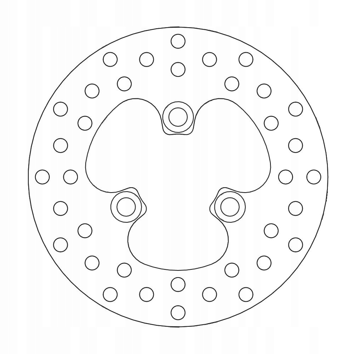 TARCZA HAMULCOWA ATV/UTV KAWASAKI KFX 400 '03-'06