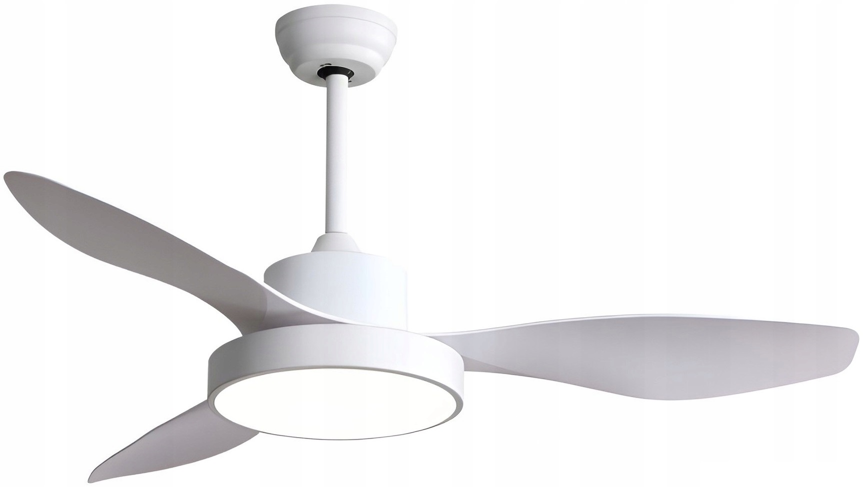 Stropný ventilátor Solento Led DC Biely 106 cm Tichý ventilátor, Led lampa