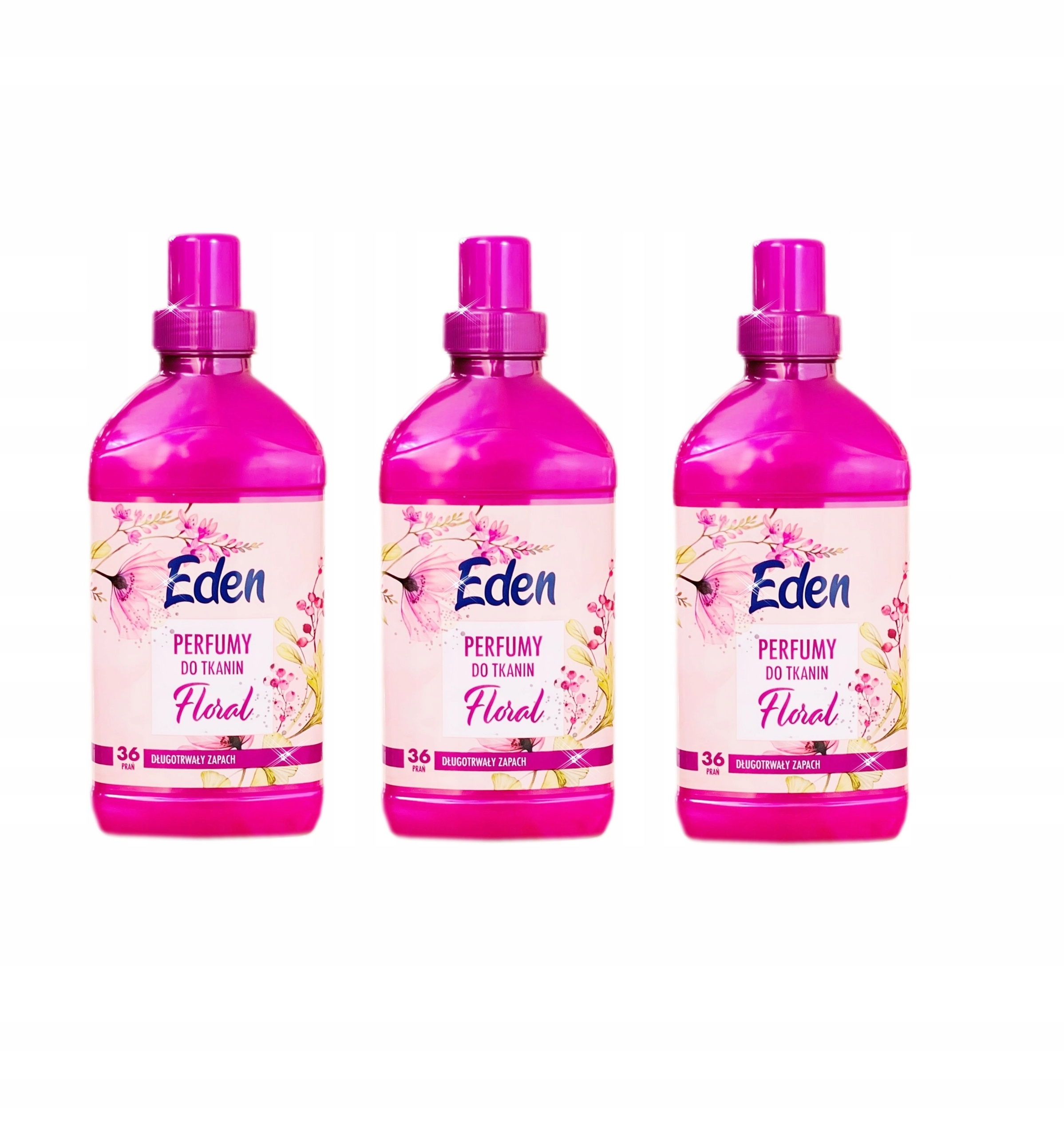 PERFUMY do TKANIN EDEN FLORAL 3 x 720 ml DŁUGOTRWAŁY ZAPACH PRANIA
