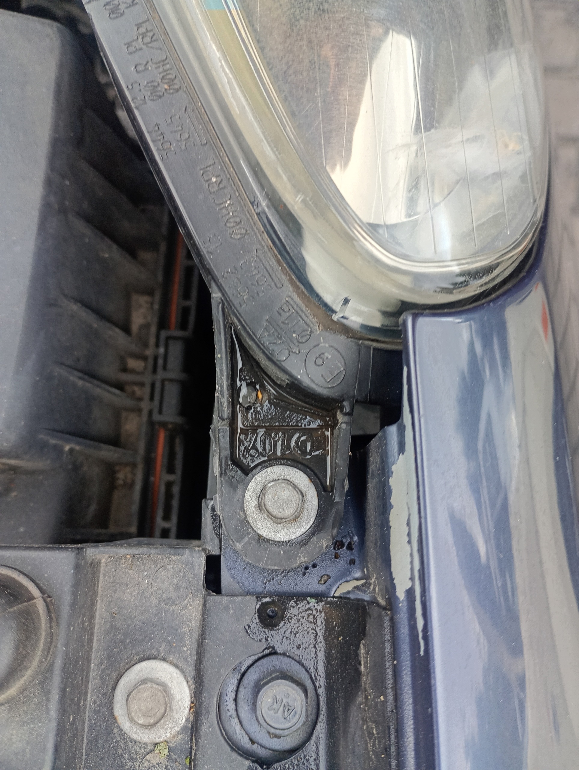 Reflektor light right front front Opel Corsa D 06-10