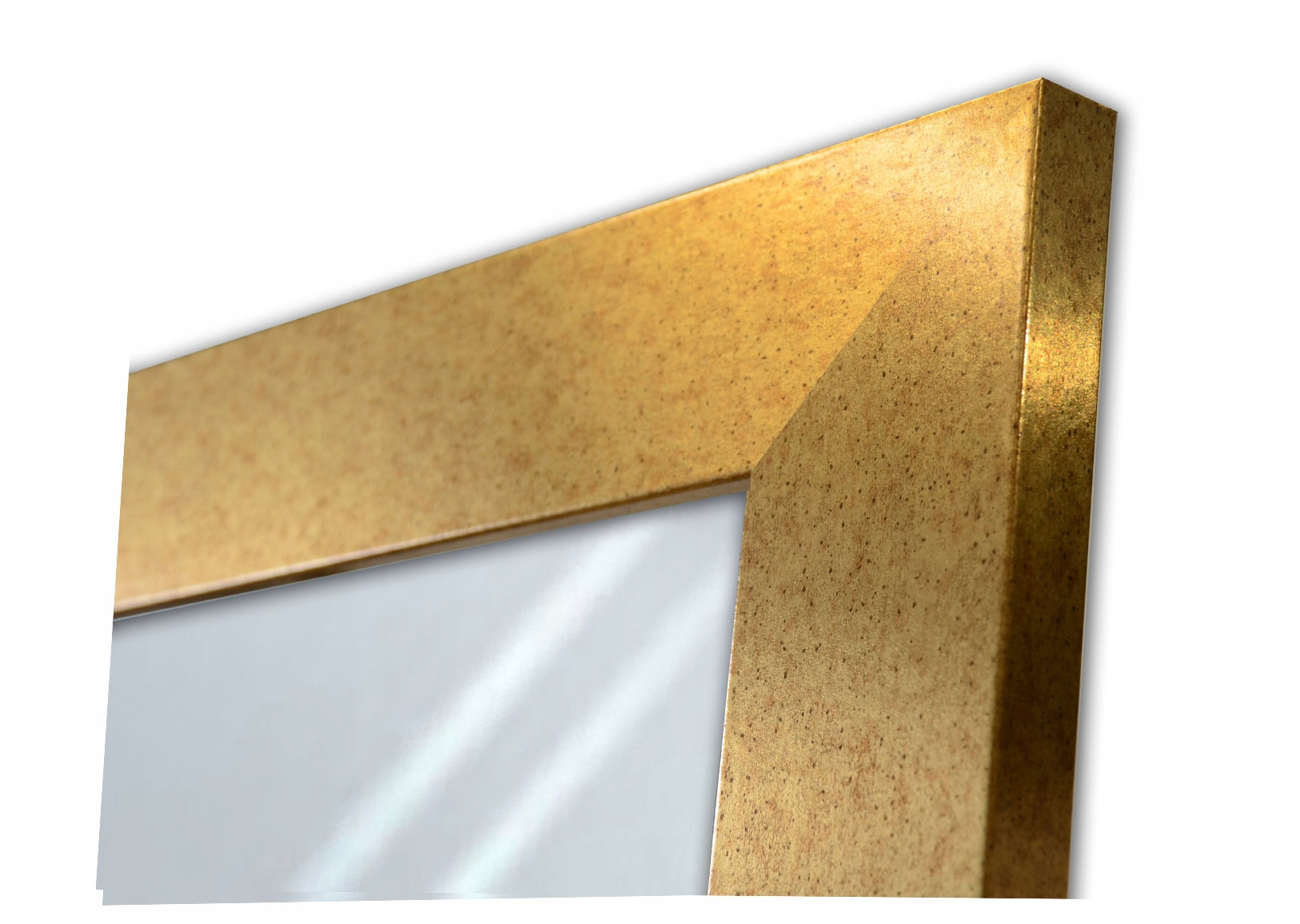 

Lustro w szerokiej ramie 100x80 złote