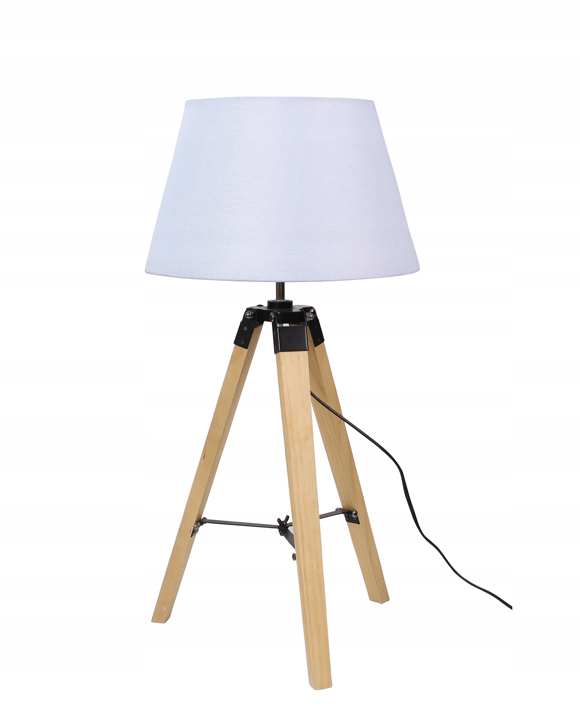 Stolová Lampa Lugano 1X60W E27 Béžová Tienidlo