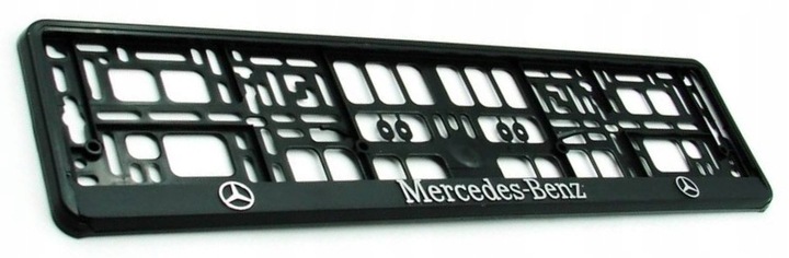 Ramka Pod Tablicę Rejestracyjną 3D Mercedes 2SZT