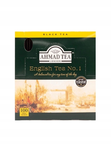 Ahmad English Tea no' 1 100 obálek černého čaje
