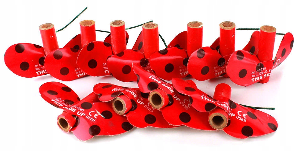 

Latające Biedronki Wirujące Bączki Efekt