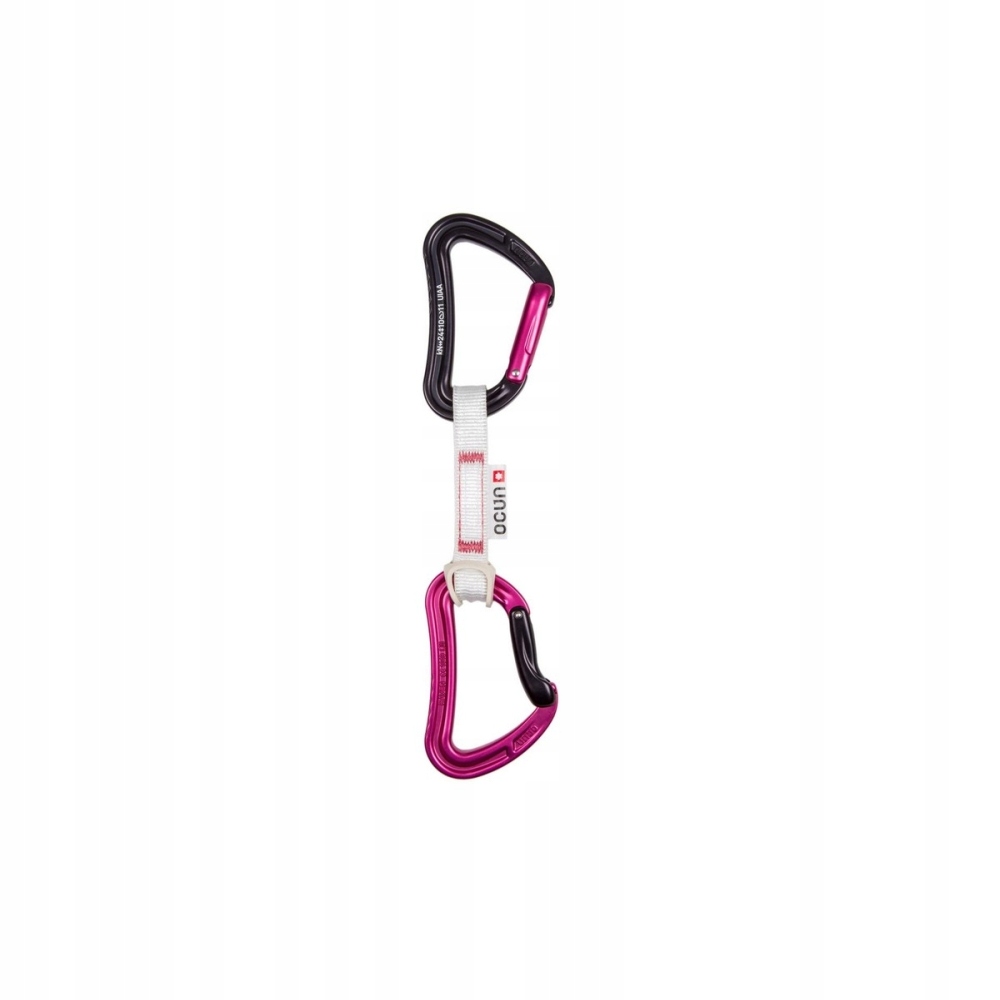 Sada expresek Ocún Raven Qd Bio-dyn-ring 15 mm 10 cm 6-pack pink
