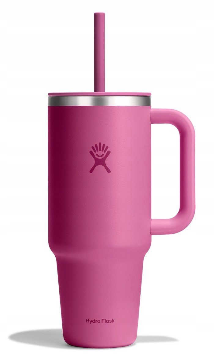 Termohrnek Hydro Flask All Around Travel 1.13 l Růžový s úchytem