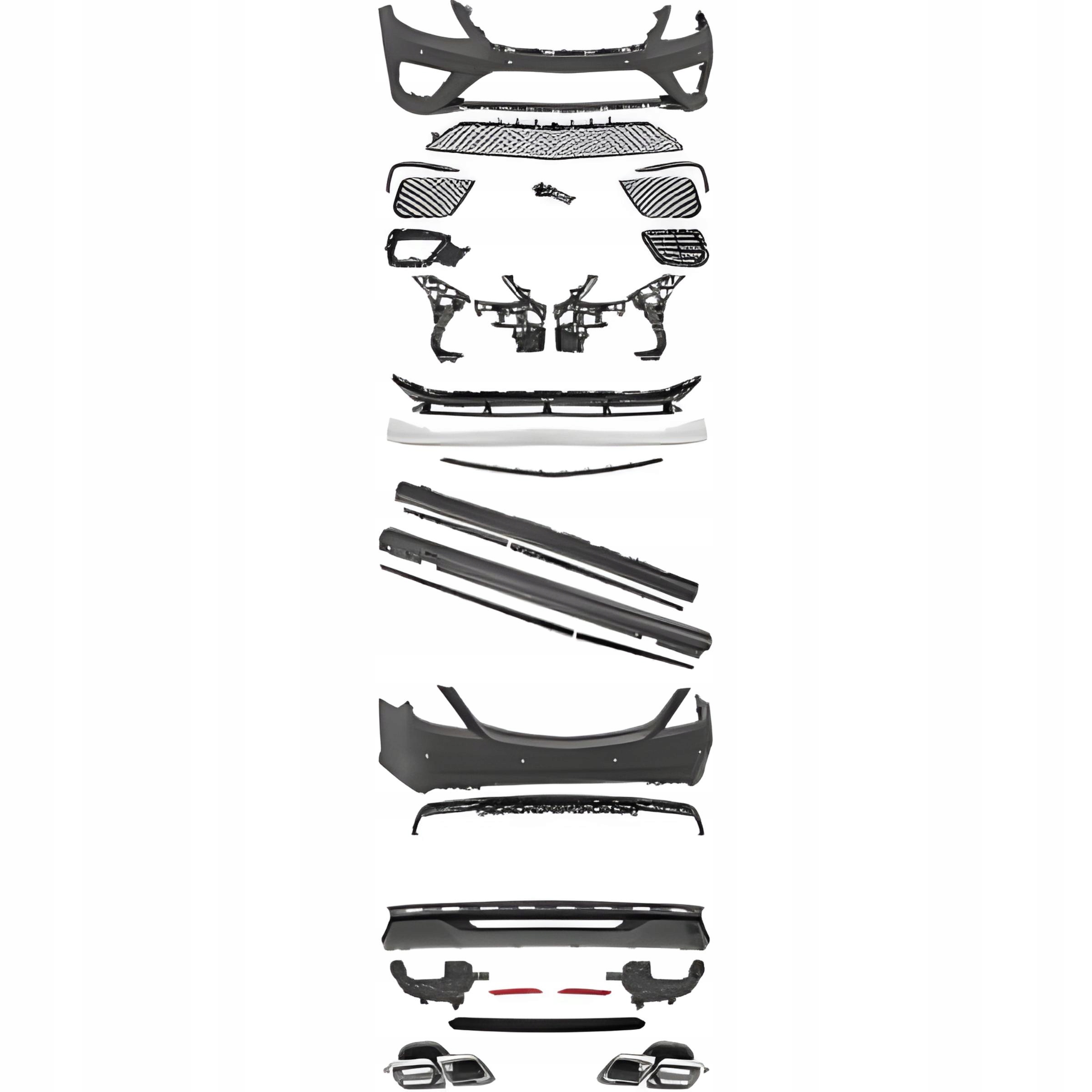 ZDERZAK MERCEDES S-KL. W222 13-17