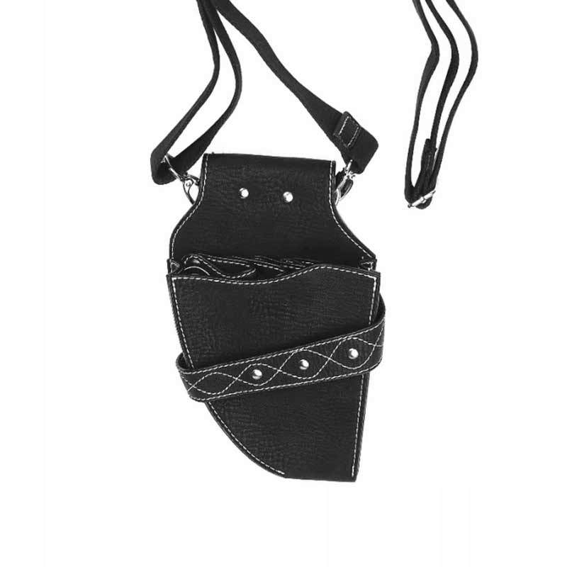 Kožená kadeřnická taška Pásek na nůžky na nářadí Pohodlný pro kadeřníka