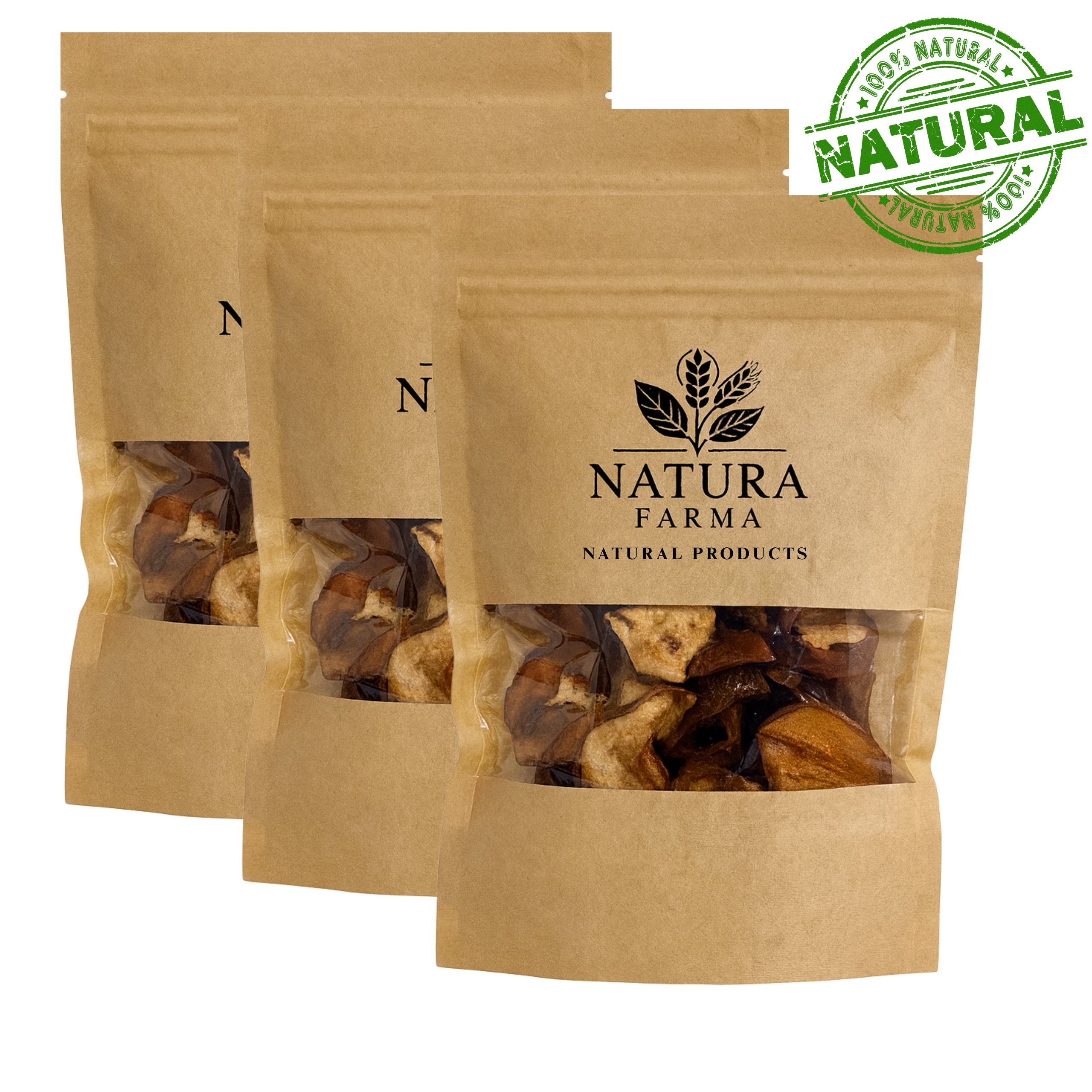 Levně Sušená Hruška Příroda Farma 1.5 Kg Přírodní Sušené Ovoce