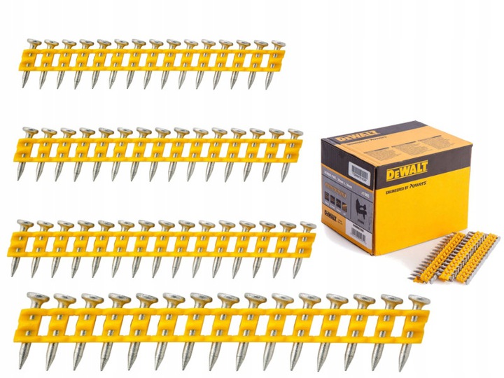 Gwoździe do BETONU 2,6 x 25 mm DeWalt DCN8901025