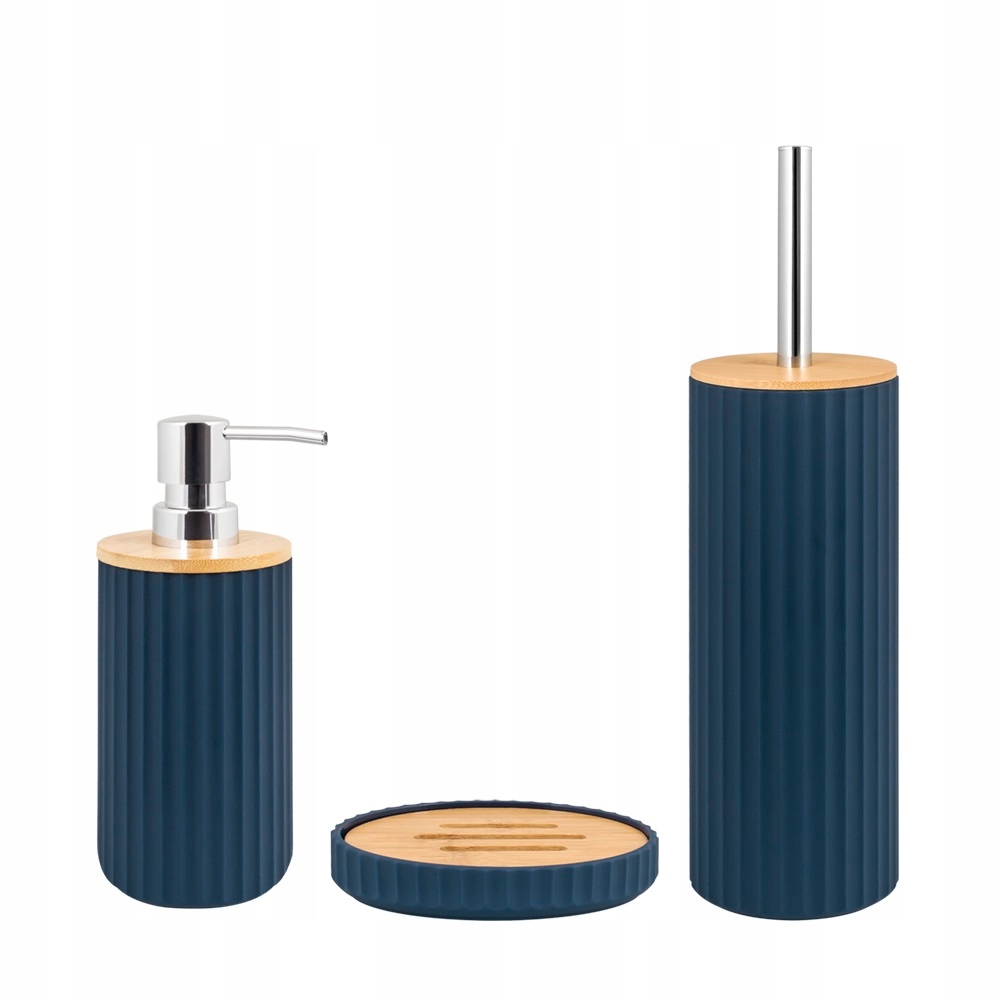 Sada do koupelny Abs a babmus, modrá