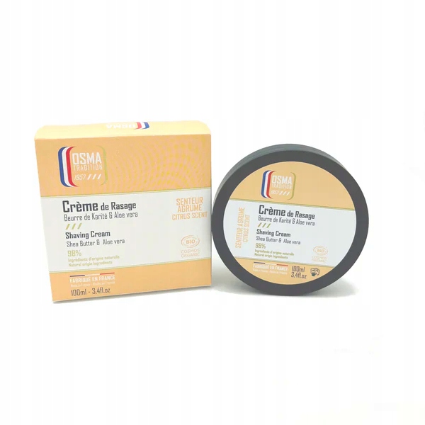 Osma Tradition Citrusový krém na holení Cosmos Organic 100ml