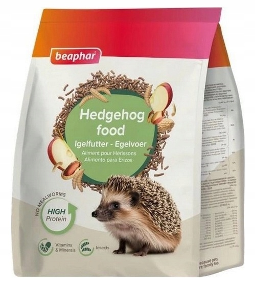 Levně Krmivo Pro Ježky Krmivo Pro Ježky Přírodní Směs Beaphar Igelfutter 1 Kg