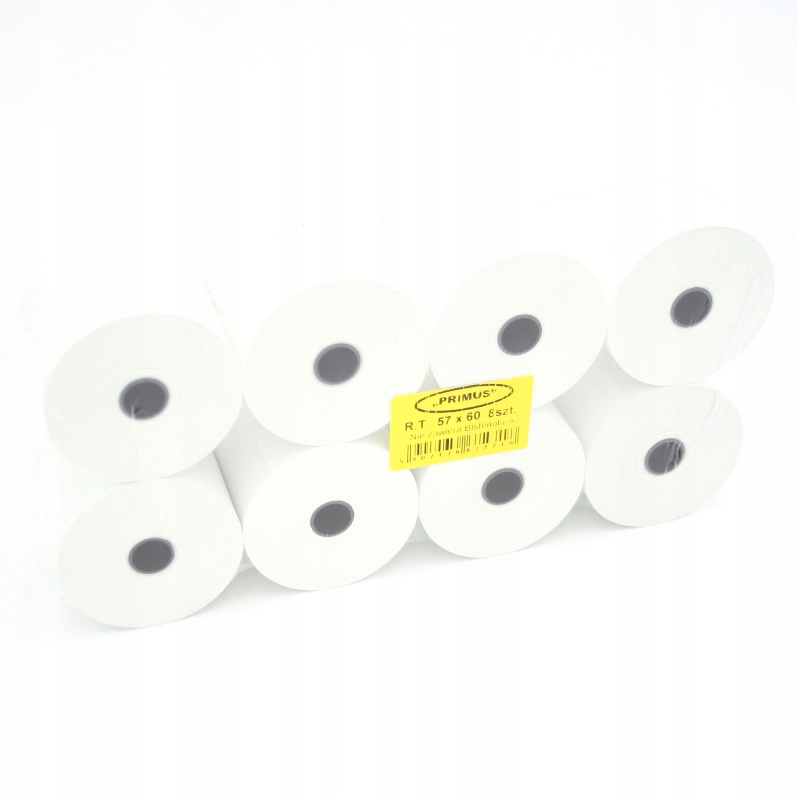 

Rolki Termiczne 57mm x 60m 8 sztuk