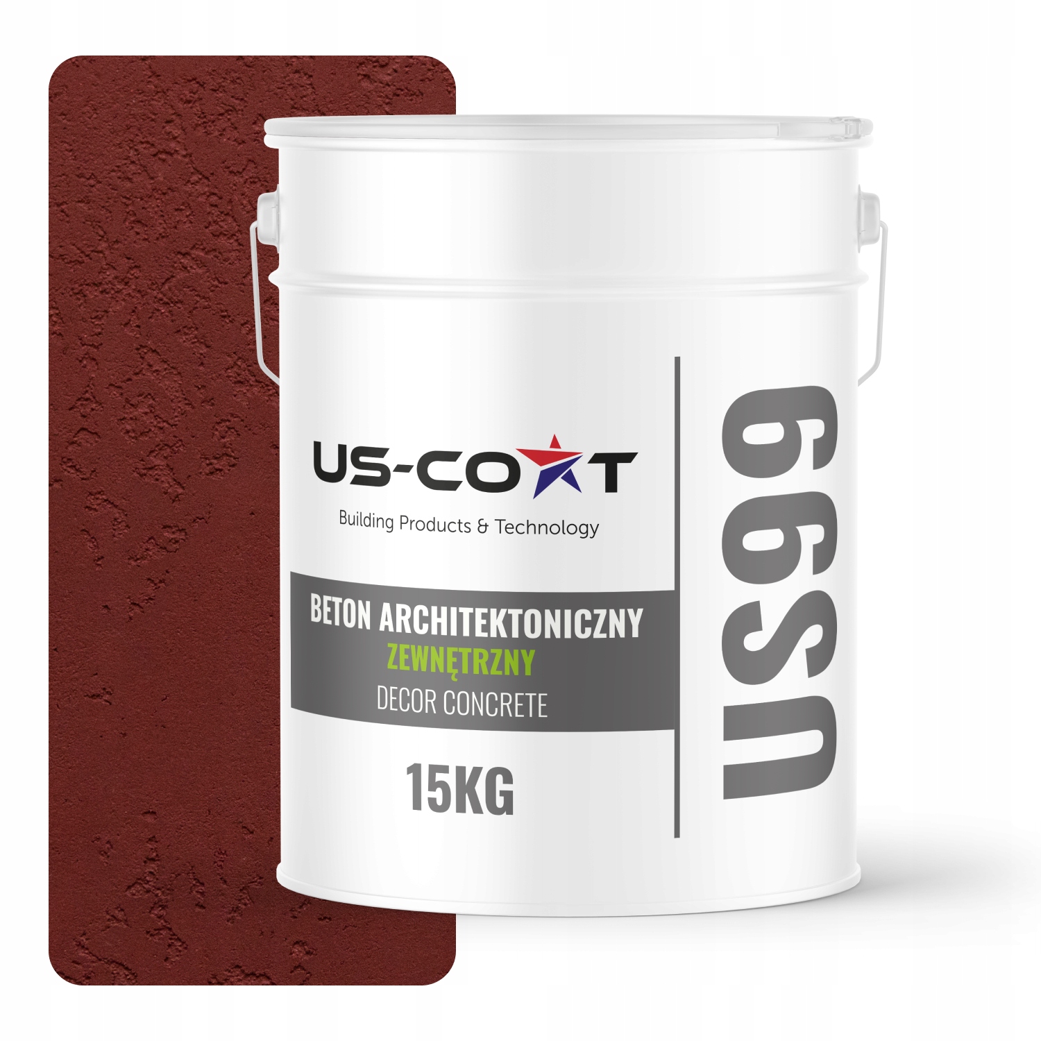Vnější Architektonický Beton Vínový H3110 10 m2 15 kg Omítka Na Zeď