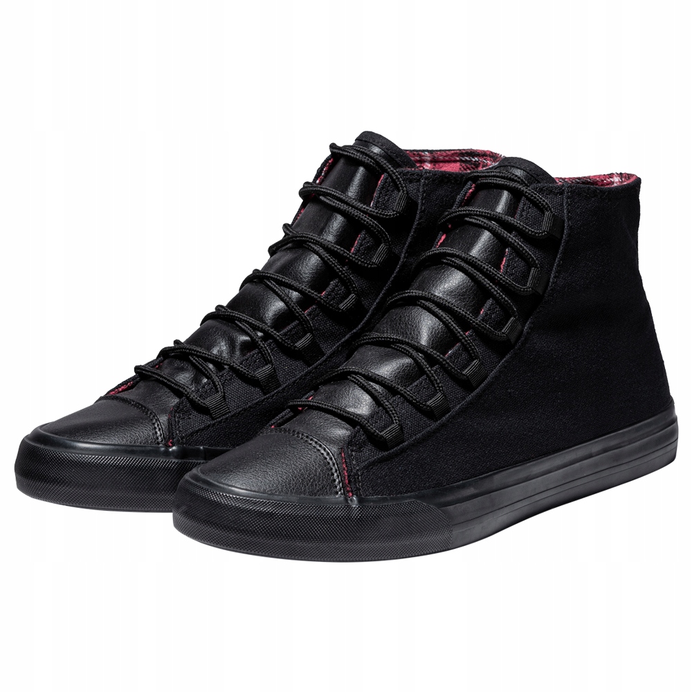 

Buty męskie sneakersy trampki czarne T378 46